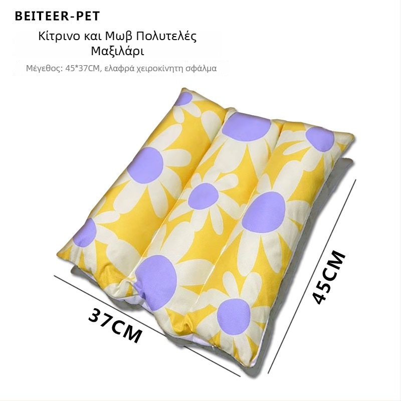 Ζεστό χειμωνιάτικο υπόστρωμα για κουνέλια και ινδικά χοιρίδια – βαμβατικό μαξιλαράκι ύπνου