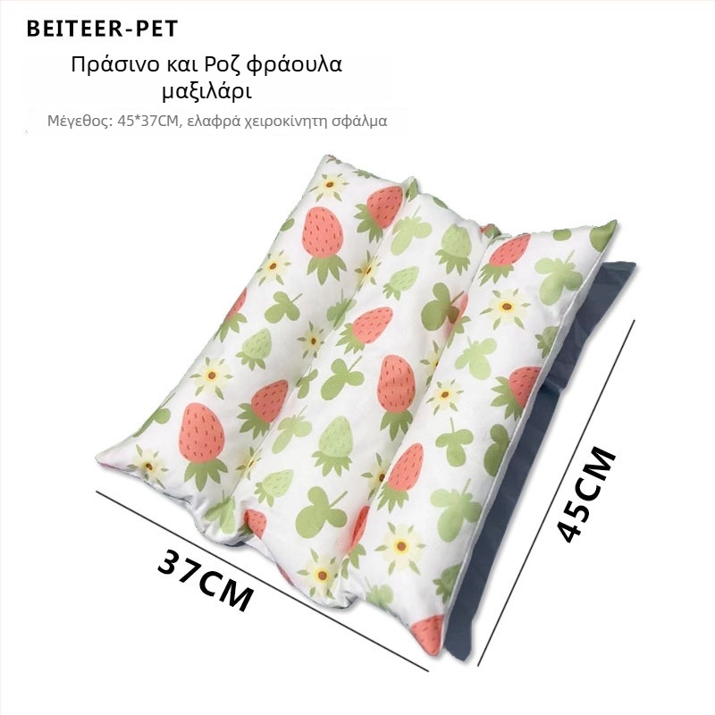 Ζεστό χειμωνιάτικο υπόστρωμα για κουνέλια και ινδικά χοιρίδια – βαμβατικό μαξιλαράκι ύπνου