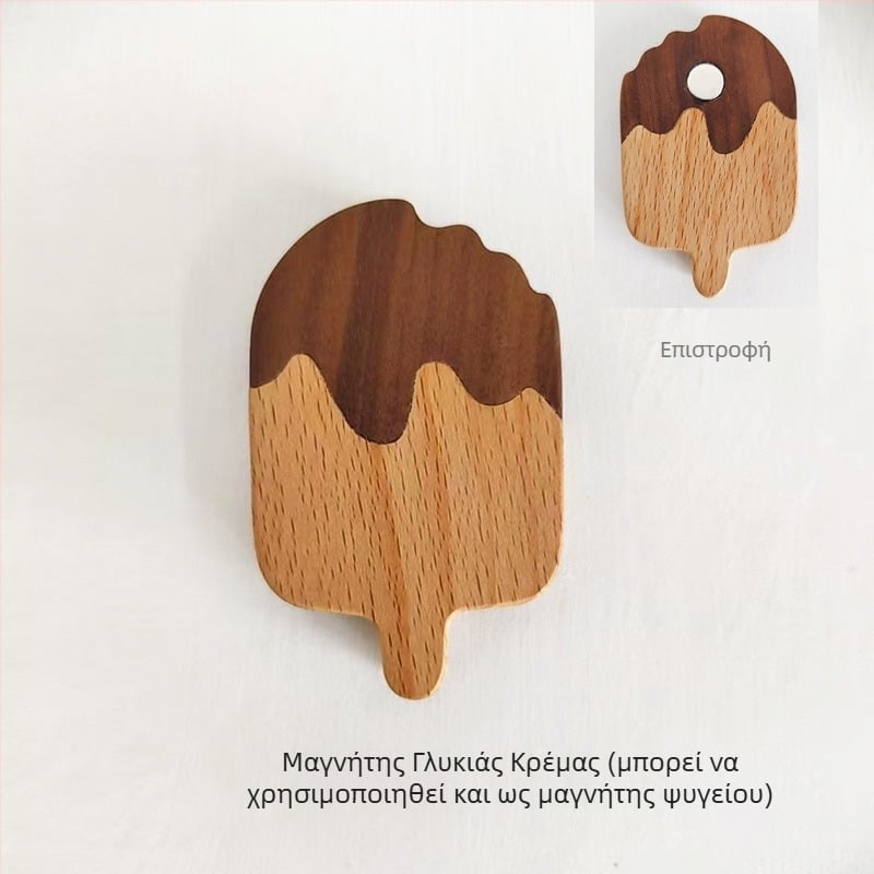 Ξύλινο αυτοκόλλητο τοίχου για παιδιά – υψηλής πρόσφυσης, ένα κομμάτι, μοντέρνος μινιμαλιστικός σχεδιασμός, μονόχρωμο μοτίβο, κατάλληλο για σαλόνι, υπνοδωμάτιο ή είσοδο