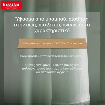 Κάλυμμα θηλασμού από γάζα μπαμπού-βαμβακίου, στυλ Νορδικό Καρντάγκιν, λεπτό ύφασμα 101–120 g/m², 70% μπαμπού, 30% βαμβάκι, κατάλληλο για καλοκαίρι, άνοιξη και φθινόπωρο