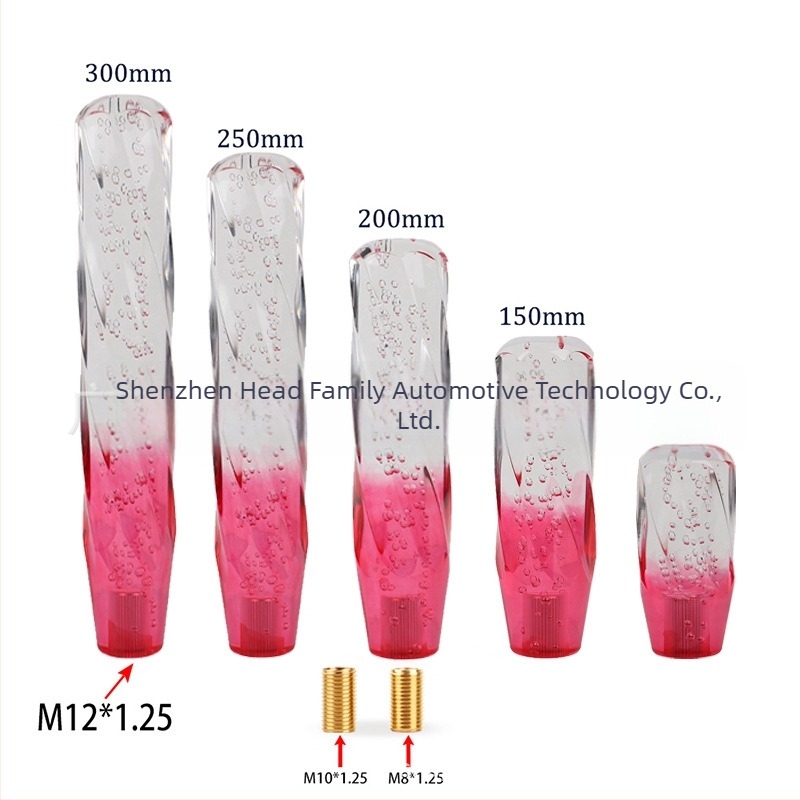 Λαβή επιλογέα ταχυτήτων αυτοκινήτου - κεφαλή από ακρυλικό κρύσταλλο, παγκόσμια συμβατότητα, μοντέλο C0079, Head Home
