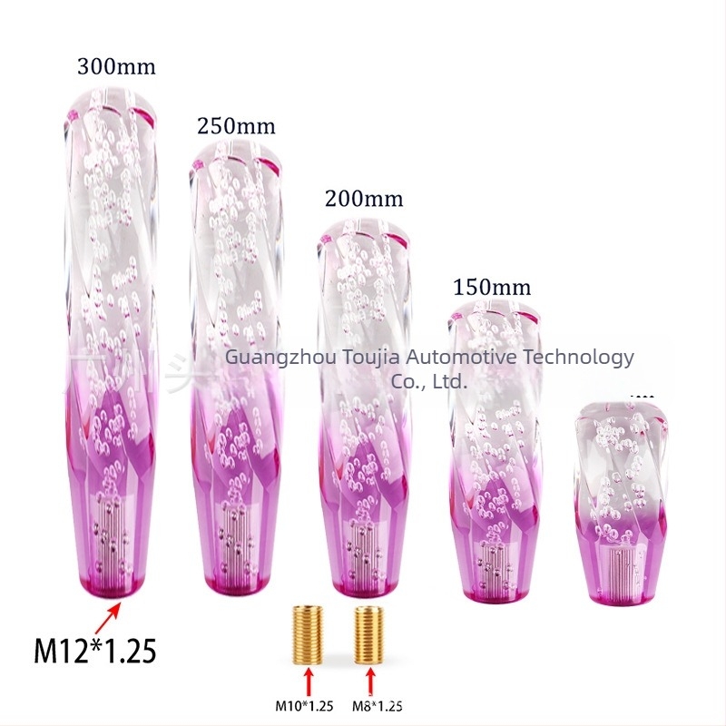Λαβή επιλογέα ταχυτήτων αυτοκινήτου - κεφαλή από ακρυλικό κρύσταλλο, παγκόσμια συμβατότητα, μοντέλο C0079, Head Home