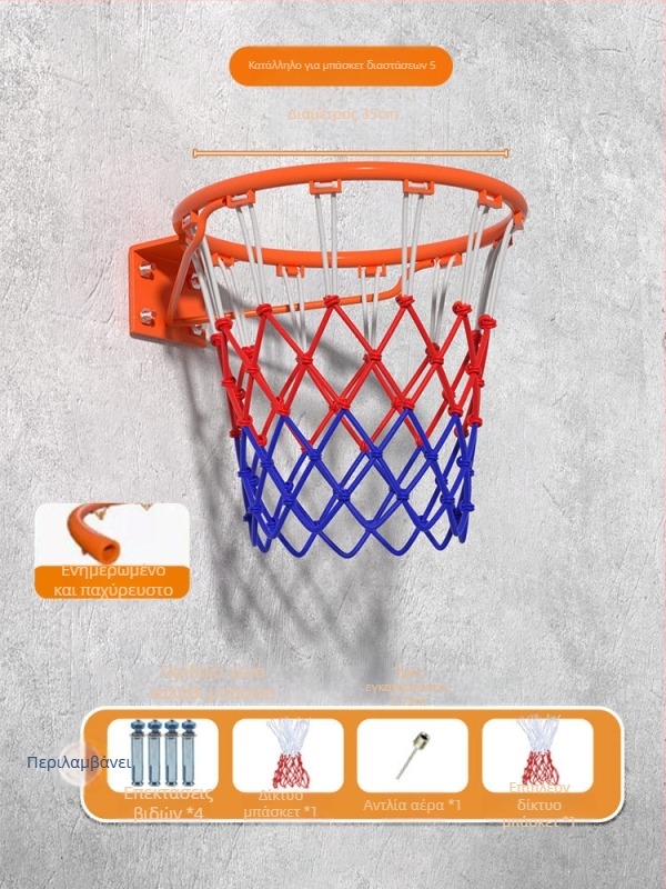 Στήριγμα μπασκέτας με πίνακα από ανοξείδωτο ατσάλι, εγκατάσταση snap-on, φορητό για οικιακή χρήση/πάρκο