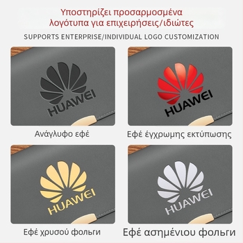 Νέο μοντέλο επαγγελματικό δερμάτινο φάκελο για έγγραφα με μαγνητικό φάκελο αρχείων, προσαρμογή εταιρικού branding