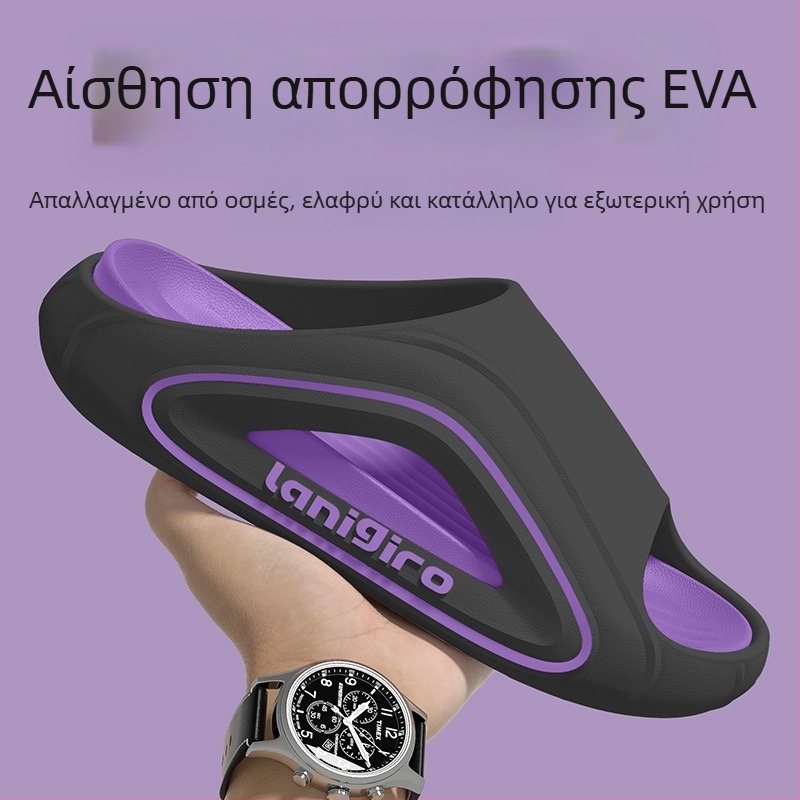 Alice EVA σάνδαλες για άνδρες – μοντέλο 555, καλοκαίρι 2025, αντιολισθητικές, έλεγχος οσμών, casual παπούτσια