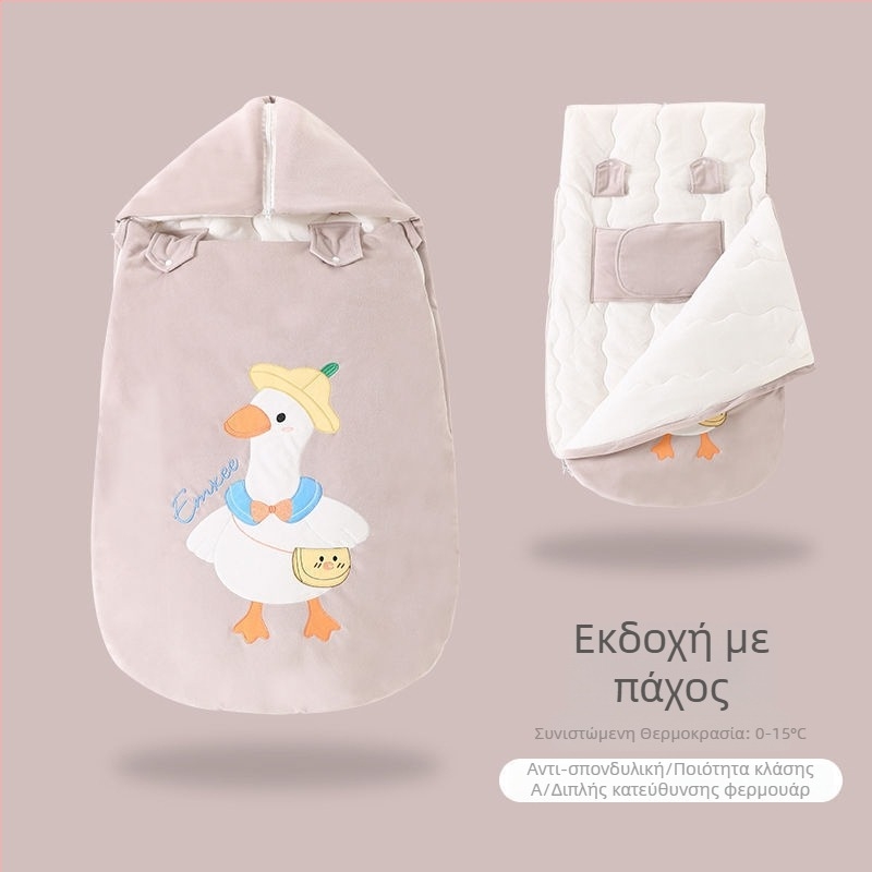 Υπνόσακος μωρού / Κουβέρτα αποτροπής κλωτσιών, 100% βαμβάκι, Τριών επιπέδων πάχος, Μοντέλο aaa