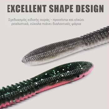 Αγκίστρι με κεφαλή μολύβδου, χωρίς αιχμές (barbless), μέγεθος 2,5, για αλιεία σε ωκεανική ακτή