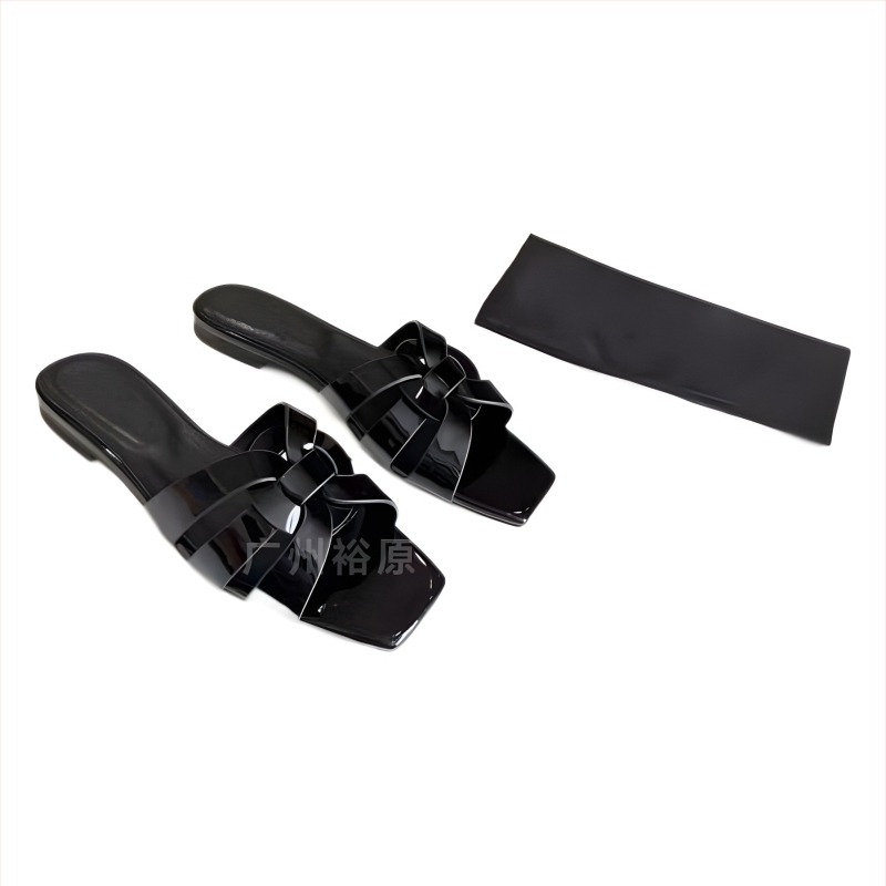 Γυναικείες μούλες από δέρμα μοσχίνο με τετράγωνη μύτη, ανοιχτά δάχτυλα, επένδυση από κατσικίσια δέρμα, σόλα από καουτσούκ, Καλοκαίρι 2024