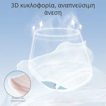 Γυναικείο εσώρουχο εγκύων με ψηλή μέση για στήριξη κοιλιάς, αντιβακτηριακό, χωρίς ραφές, Modal