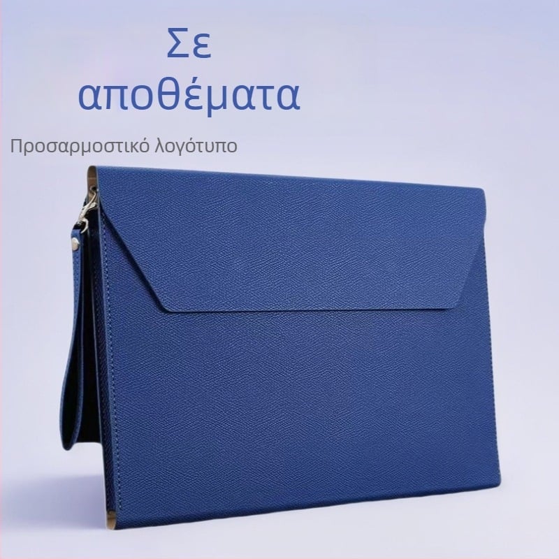 Α4 Τσάντα Εγγράφων Γραφείου, PU Υλικό, Τύπος Κλειδώματος με Αναρρόφηση, Τρισδιάστατος Σχηματισμός (Υλικό: PU; Στυλ: Τύπος Κλειδώματος με Αναρρόφηση; Σχήμα: Τρισδιάστατο)