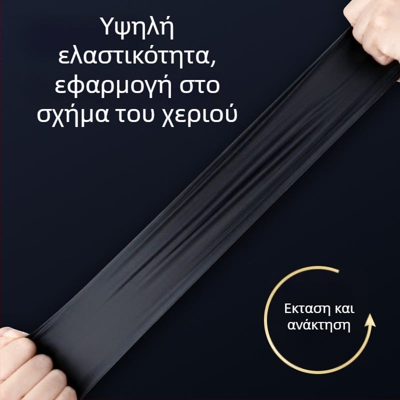 Jiankang Γάντια νιτριλίου μιας χρήσης, παχύτερα, τροφικής ποιότητας, αδιάβροχα και ανθεκτικά σε λιπαρά, για πλύσιμο πιάτων, οικιακή και βιομηχανική χρήση