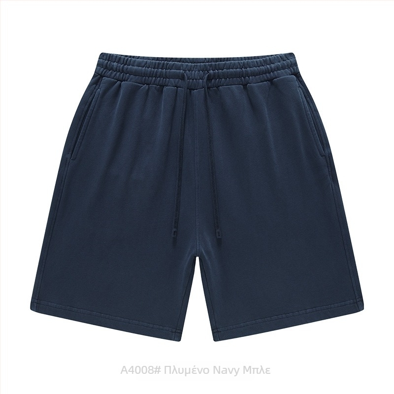 Ανδρικά και γυναικεία βαμβακερά σορτς με κορδόνι, χαλαρή γραμμή, μικροελαστικότητα, casual street style για καθημερινή χρήση