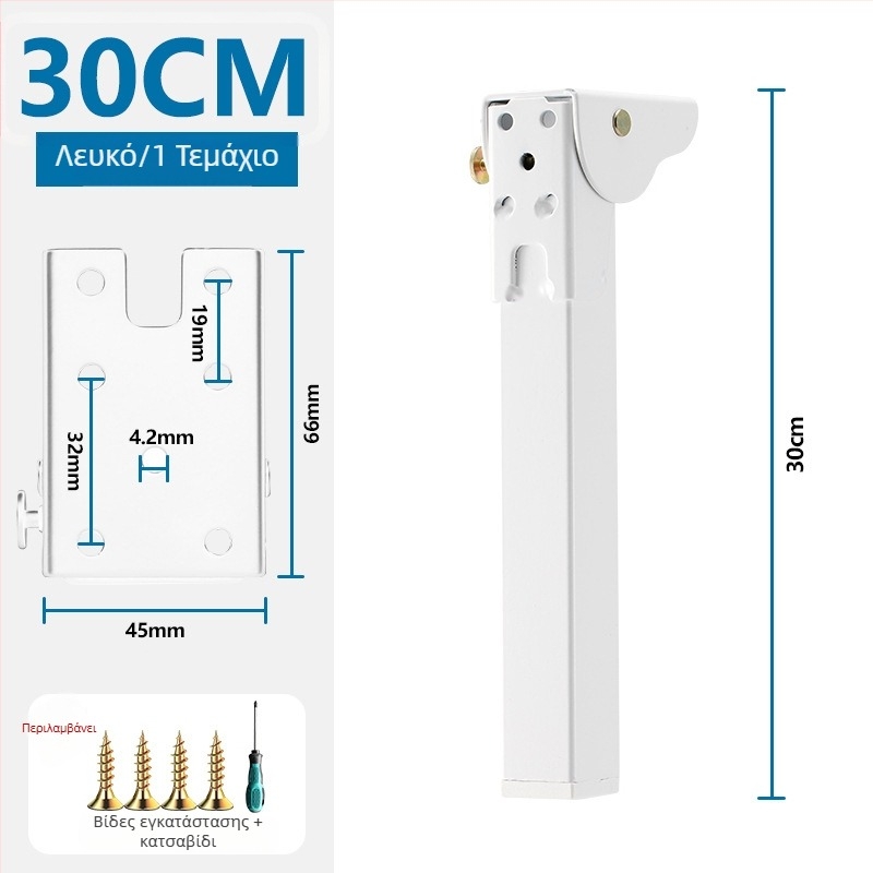 Αναδιπλώμενα μεταλλικά πόδια τραπεζιού – μοντέρνος απλός σχεδιασμός, κατάλληλα για γραφεία, κρεβάτια και τραπέζια κάμπινγκ