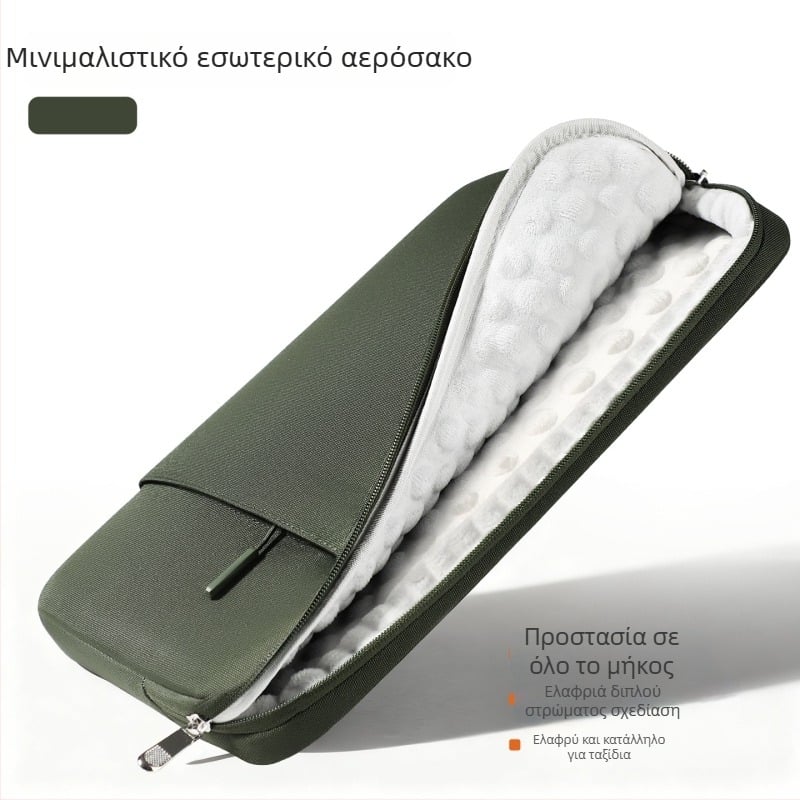 Αδιάβροχη τσάντα για φορητό υπολογιστή, ανθεκτική στη φθορά και στους κραδασμούς, με επεκτεινόμενη χωρητικότητα, Oxford ύφασμα, unisex