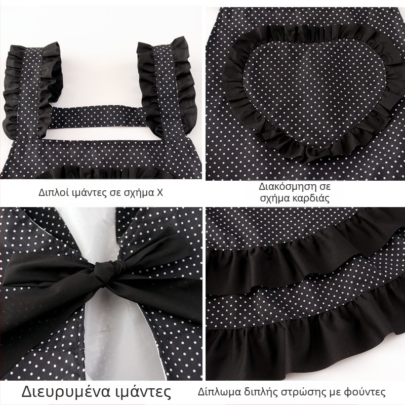 Kaihude Ποδιά χωρίς μανίκια - Αδιάβροχη, Ανθεκτική σε λιπαρές ουσίες, Ανθεκτική σε λεκέδες, Κορεατικού στυλ κουζίνας