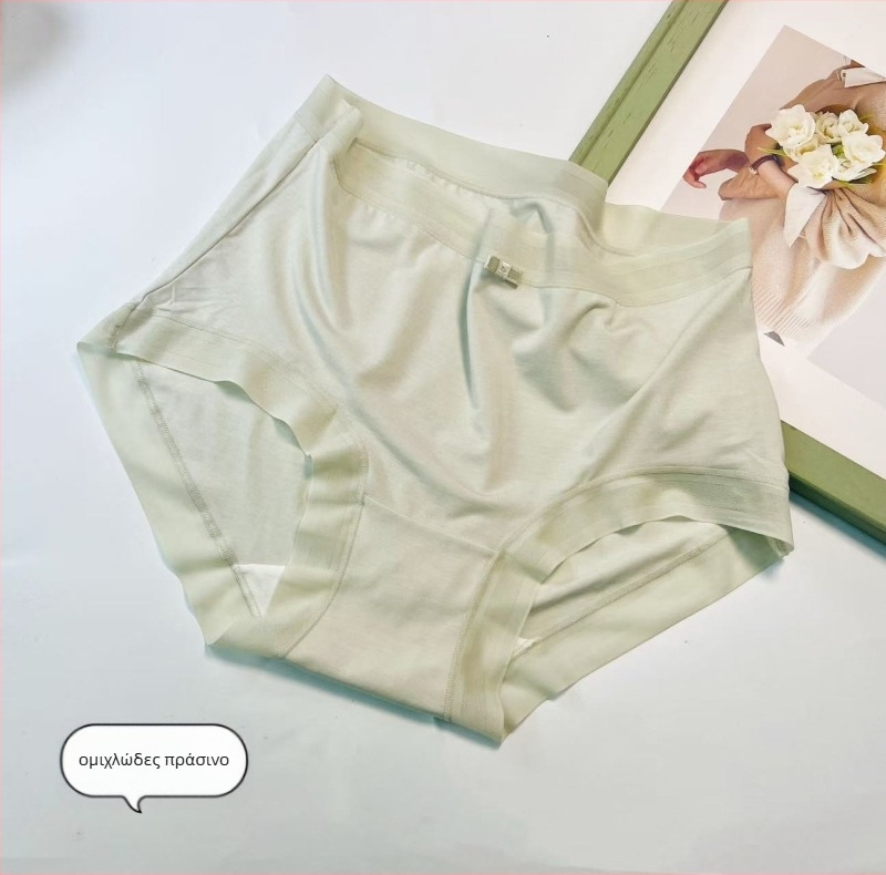 Γυναικείο εσώρουχο - Ultra-fine modal με μετάξι Mulberry; διαπνοή, αντιβακτηριακό; πλεκτό ύφασμα; μεσαία μέση; επένδυση καβάλου 100% βαμβάκι