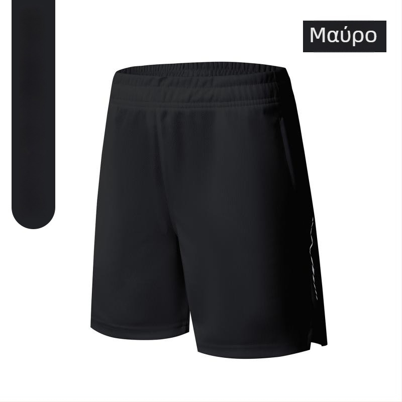 Αθλητικά σορτς, χαλαρή γραμμή, 100% πολυεστέρας, ύφασμα από ανάμικτες χημικές ίνες, καλοκαίρι