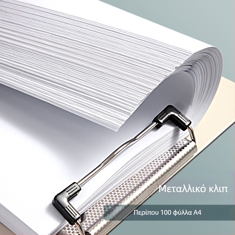 A4 PVC κλιπ-πίνακας για μαθητές, μοντέλο 3860, κάθετος συγκρατητής εγγράφων