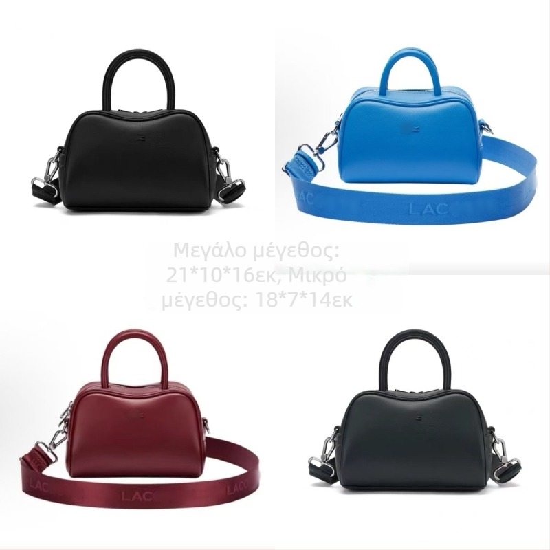 Ανδρική PU αδιάβροχη τσάντα crossbody με ρίγες και πολυεστερική επένδυση