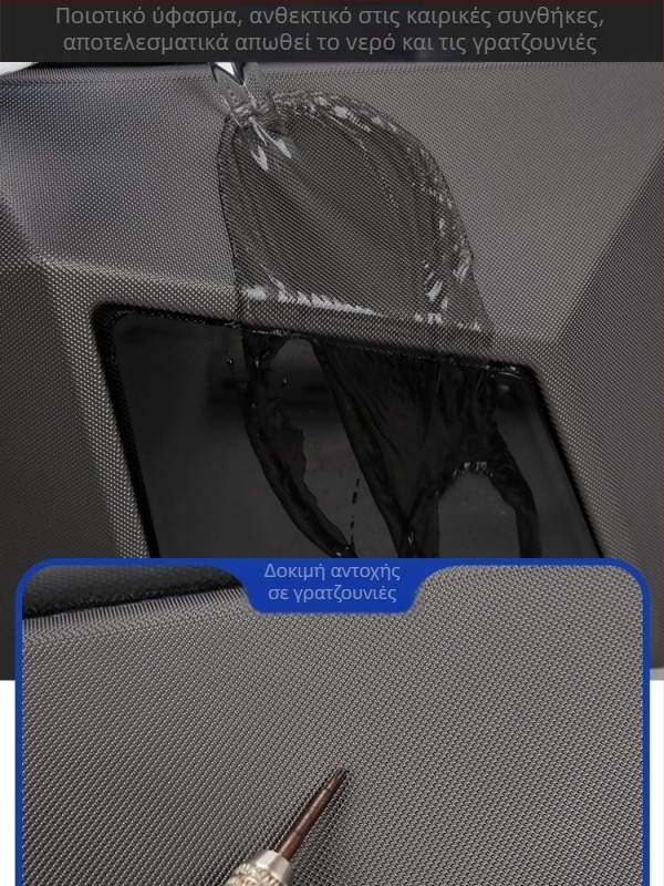 Ανδρική χιαστί τσάντα, PVC περίβλημα, πολυεστερική επένδυση, μάρκα Pengyu, αναπνεύσιμη, αδιάβροχη, ανθεκτική στη φθορά, επεκτάσιμη