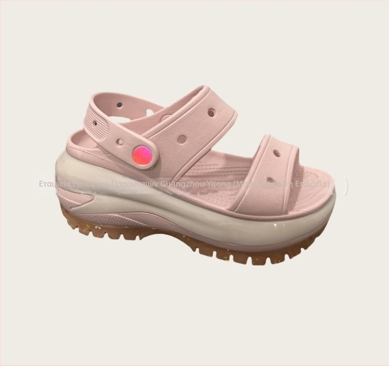 Γυναικείες κλογκς Baotou με διάτρητο πάνω μέρος από EVA, παχιά σόλα πλατφόρμα από EVA, αύξηση ύψους, άνοιξη 2025