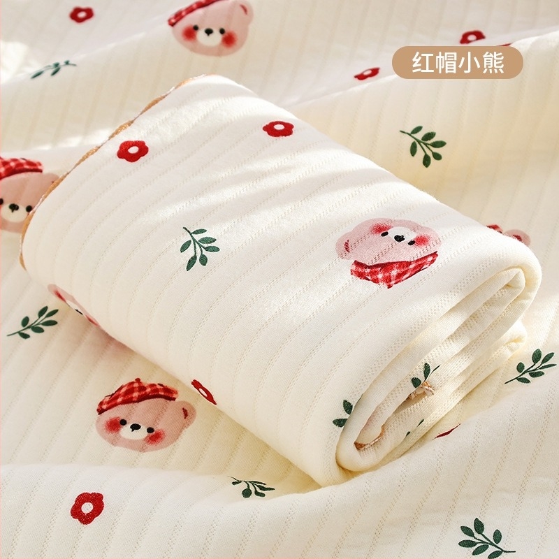 Βρεφικό βαμβακερό περιτύλιγμα – Καρτούν σχέδιο, 100% βαμβάκι, για νεογνά (0–12 μηνών), κατάλληλο για Άνοιξη–Φθινόπωρο