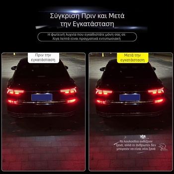 Serada λαμπτήρας προβολής πινακίδας Volkswagen — συμβατός με οχήματα Volkswagen