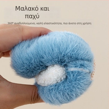 Νήπια Παπούτσια Εσωτερικού Χώρου με Κλείσιμο Velcro, Άνω Καμβά, Παχιά Βελούδινη Εσωτερική Επένδυση, Αντιολισθητική Σόλα, Για Ηλικίες 0–36 Μηνών