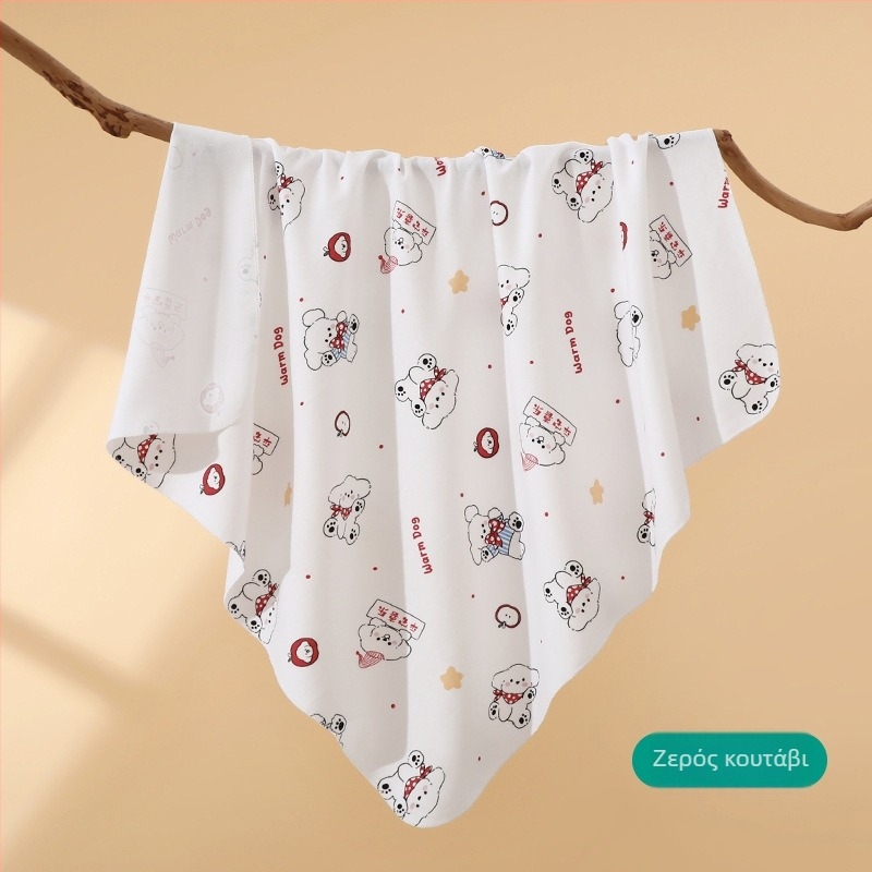 Νεογέννητο βαμβακερό σαλβάρι με μοτίβο καρτούν, ελαφρύ για άνοιξη-καλοκαίρι, ασφάλεια Κατηγορίας Α, 0–12 μηνών