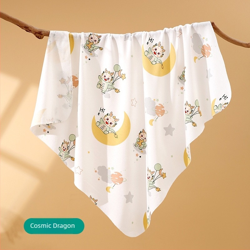 Νεογέννητο βαμβακερό σαλβάρι με μοτίβο καρτούν, ελαφρύ για άνοιξη-καλοκαίρι, ασφάλεια Κατηγορίας Α, 0–12 μηνών