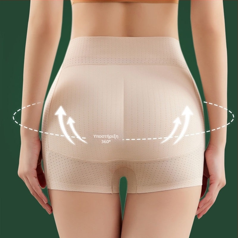 Γυναικείες μποξέρ μπριφ με ενσωματωμένες επενδύσεις γλουτών, μεσαίας μέσης, διαπνοή, νάιλον 80–90% με βαμβακερή επένδυση στην περιοχή του καβάλου