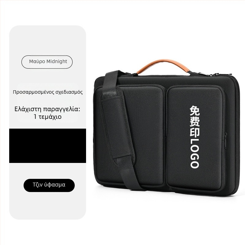 Θήκη για φορητό υπολογιστή με επιχειρηματικό στυλ, Oxford ύφασμα, επένδυση από καμβά, αδιάβροχη, ανθεκτική στις κρούσεις