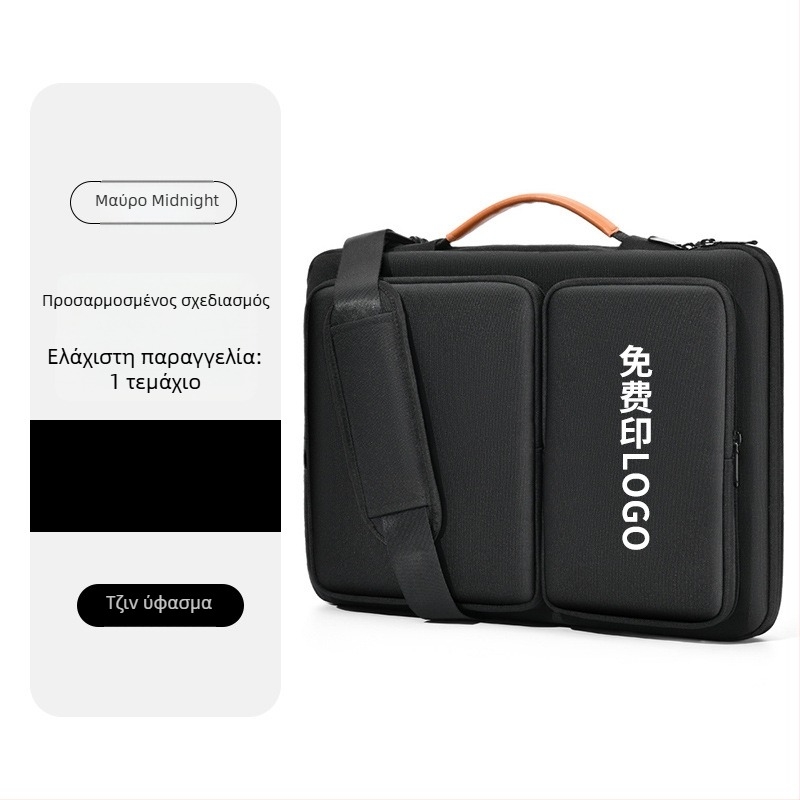 Θήκη για φορητό υπολογιστή με επιχειρηματικό στυλ, Oxford ύφασμα, επένδυση από καμβά, αδιάβροχη, ανθεκτική στις κρούσεις