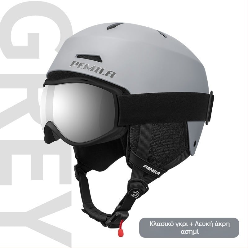 Κράνος σκι για ενήλικες, unisex, ABS+EPS κέλυφος, κράνος ποδηλασίας