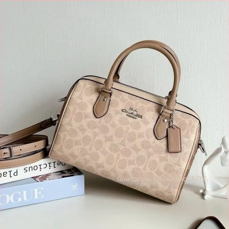 Τσάντα crossbody σε σχήμα μαξιλαριού, γνήσιο μοσχαρίσιο δέρμα, φερμουάρ, θήκες για κινητό και έγγραφα, με μία ιμάντα