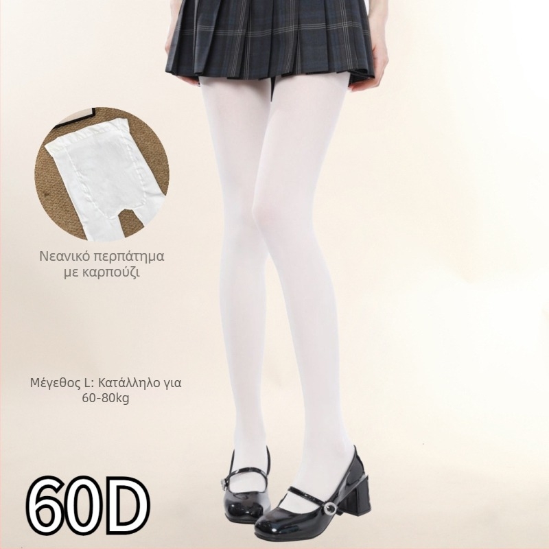 Καλσόν Velvet Matte – Σμίλευση σώματος και ποδιών, Μονόχρωμα, Νάιλον 80–90%, Λεπτές, Με πόδια