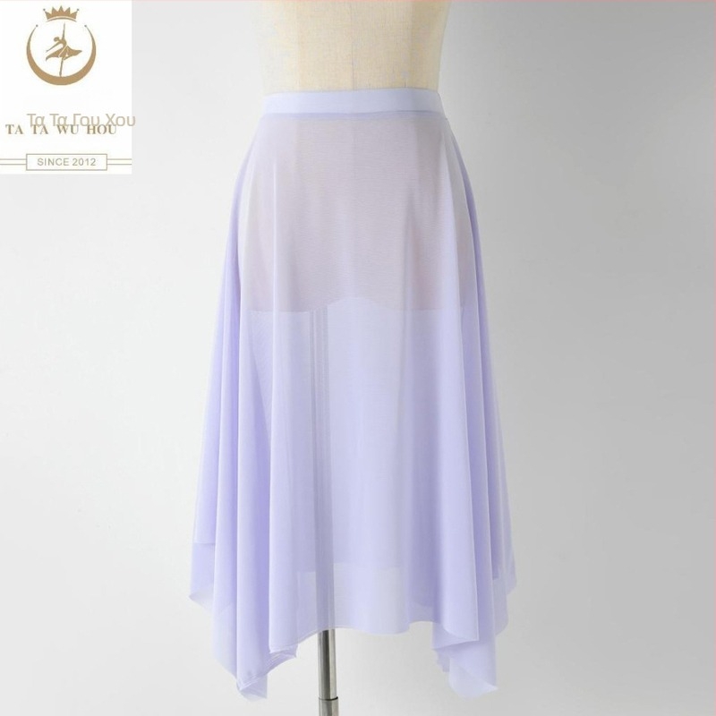 Φούστα Μπαλέτου Γυναικών – Ελαστική Μέση, Νάιλον >95% Υλικό, Ημι-Μήκος Τούλι Δίκτυου Φούστα Για Εκπαίδευση Μπαλέτου, Χωρίς Σιδέρωμα, Άνοιξη 2025