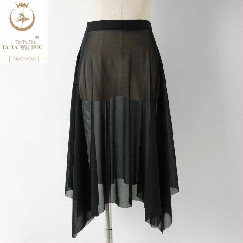 Φούστα Μπαλέτου Γυναικών – Ελαστική Μέση, Νάιλον >95% Υλικό, Ημι-Μήκος Τούλι Δίκτυου Φούστα Για Εκπαίδευση Μπαλέτου, Χωρίς Σιδέρωμα, Άνοιξη 2025