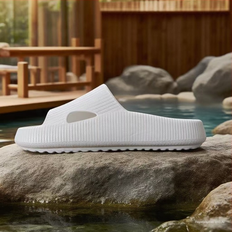 Παντόφλες με στήριξη καμάρας, μία λουρί, EVA σόλα, unisex