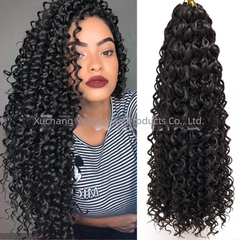 Περούκα Yunjin YJ-GOGO Crochet - GoGo Curl, εξωτικό στυλ, ινά μεταξιού εγχώριας παραγωγής, μηχανική διαδικασία, αλλαγή σχήματος
