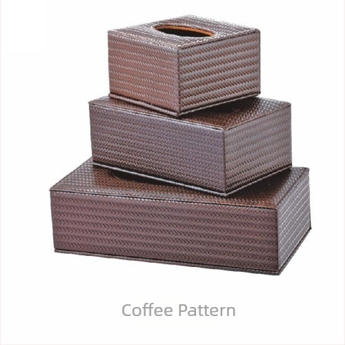 Κουτί χαρτομάντηλων από δέρμα – χειροποίητο, με αποσπώμενο εσωτερικό δίσκο, μοντέλο FJ-0741, δυνατότητα λογότυπου, κατάλληλο για δωμάτια επισκεπτών και γραφεία