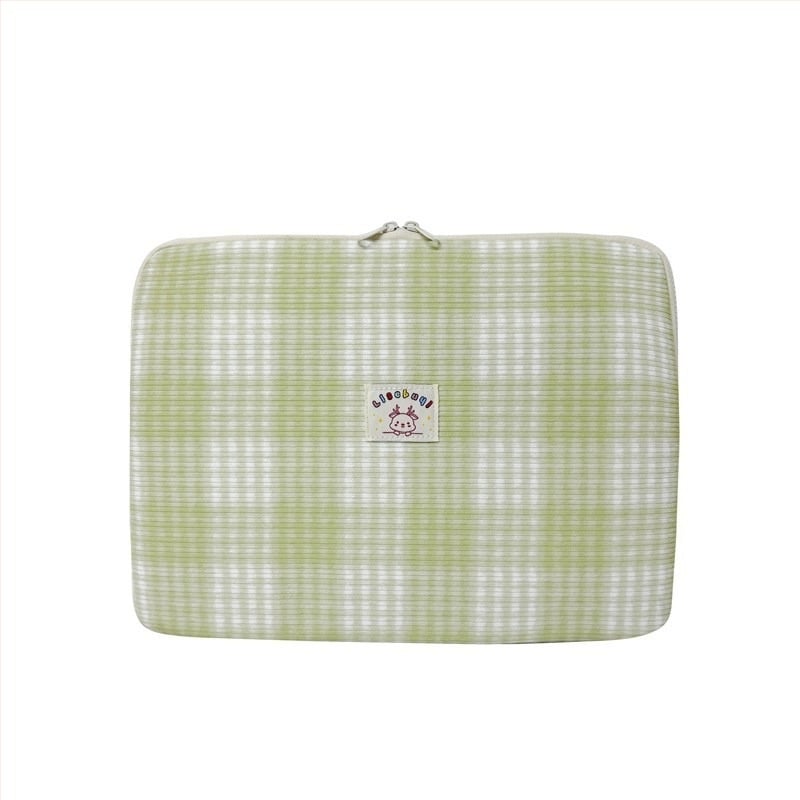 Θήκη αποθήκευσης tablet από ανθεκτικό πολυεστέρα, ριγέ σχέδιο, επένδυση από πολυεστέρα