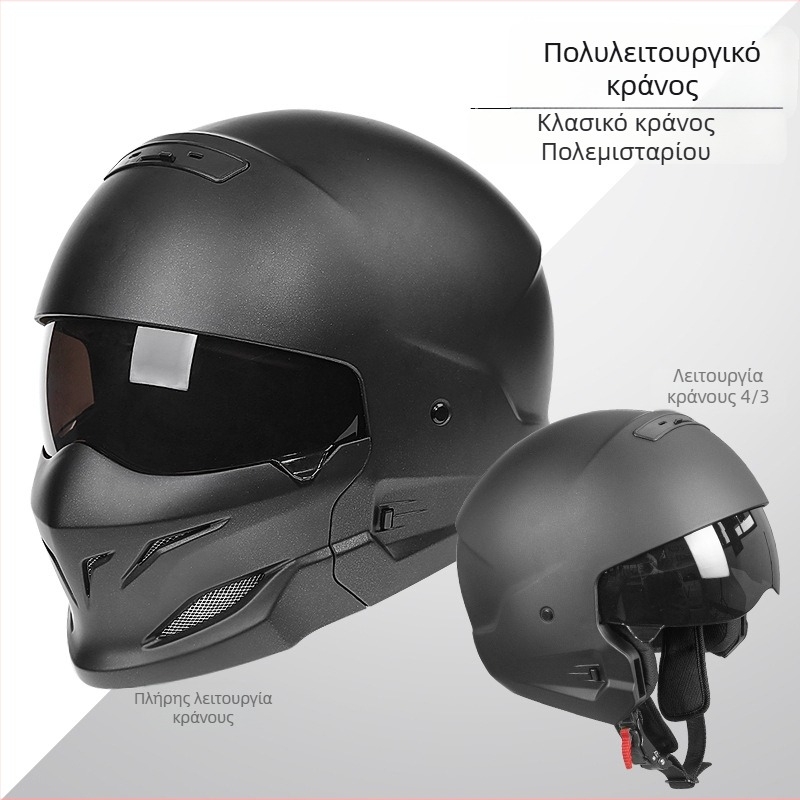 Κράνος Scorpion Gen 1 Vintage — ABS, για ενήλικες, όλες τις εποχές, για μοτοσικλέτες, 3C πιστοποίηση