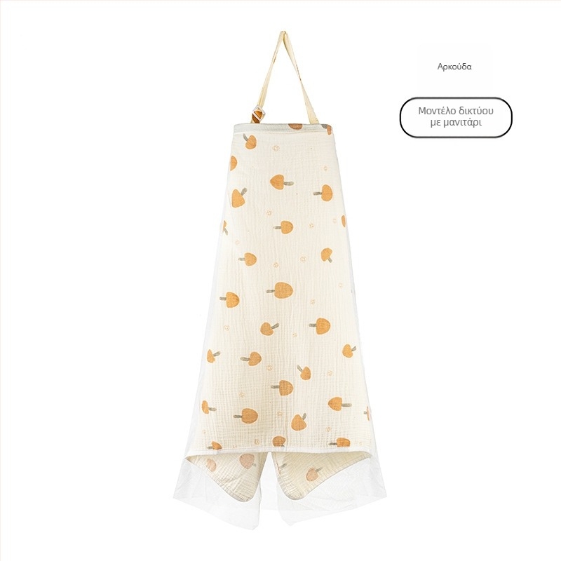 Βαμβακερό κάλυμμα θηλάσματος με δαντέλα και κορδόνι, casual στυλ, χωρίς μανίκια, για όλες τις εποχές