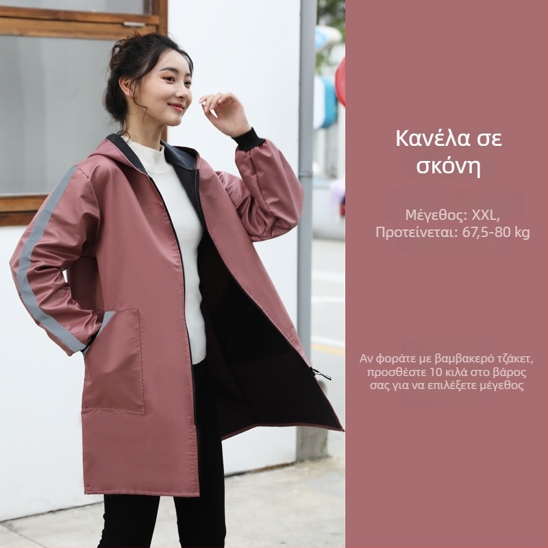 Ποδιά με μακριά μανίκια – αντιβρωμιά, κουζίνα, μοντέρνο μινιμαλιστικό στυλ.