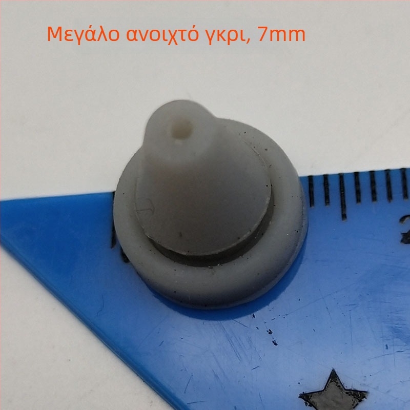 Ακροφύσιο ντους από σιλικόνη — εξάρτημα κεφαλής ψεκασμού με έξοδο νερού