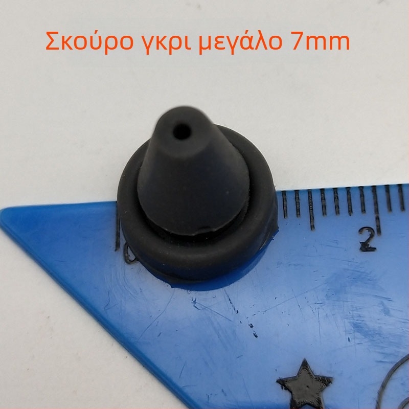 Ακροφύσιο ντους από σιλικόνη — εξάρτημα κεφαλής ψεκασμού με έξοδο νερού