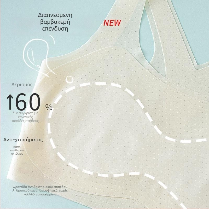 Αθλητικό σουτιέν ανάπτυξης για κορίτσια – Πρώτο στάδιο, για κορίτσια άνω των 8 ετών με ύψος άνω των 140 cm, όλες οι εποχές, νάιλον και ακρυλική ίνα