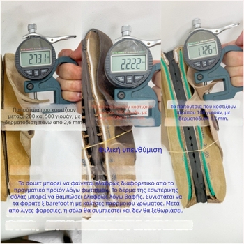 Unisex loafers με cap toe από γνήσιο δέρμα, σόλα EVA, πάχος σόλας 3–5 cm, κατασκευή με κόλληση