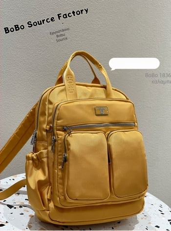 Γυναικεία casual σακίδιο για αστικό στιλ: ελαφρύ ύφασμα Oxford, επένδυση νάιλον, αδιάβροχο, θήκη για φορητό υπολογιστή, πολλές τσέπες.